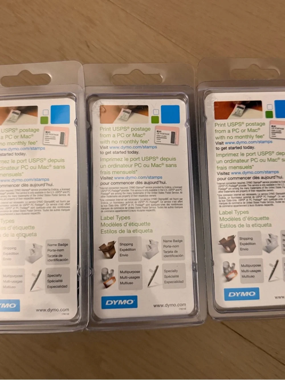 DYMO Three Pack of White Labels
